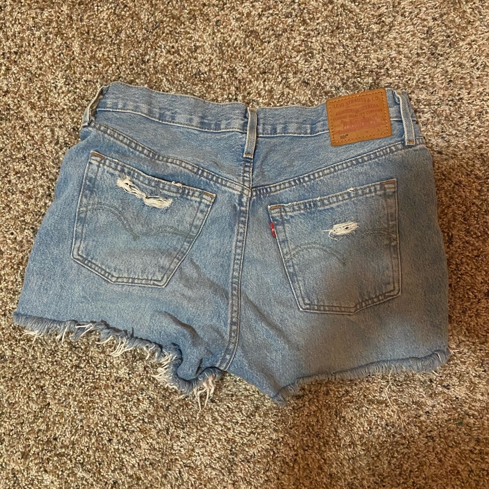 Levi 501 jean shorts
